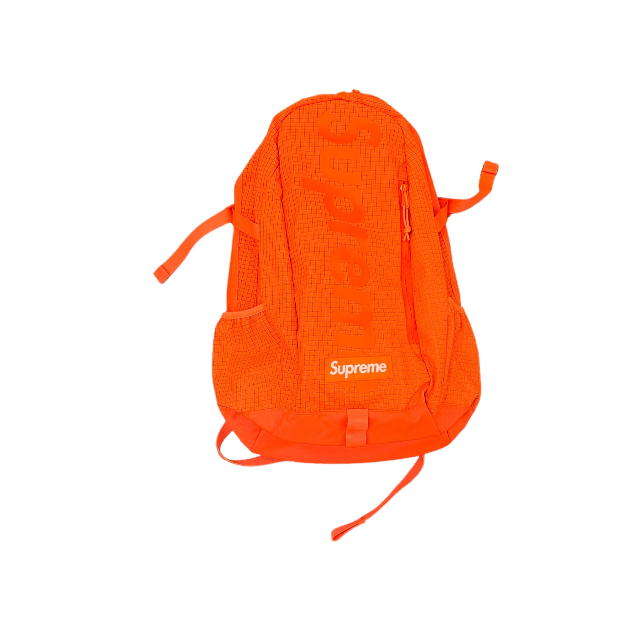 Orange supreme backpack sale