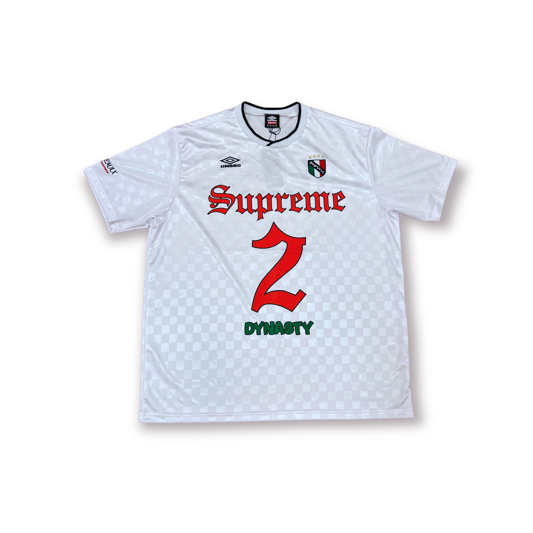 Supreme Umbro Soccer Jersey White – Get In Where You Fit In