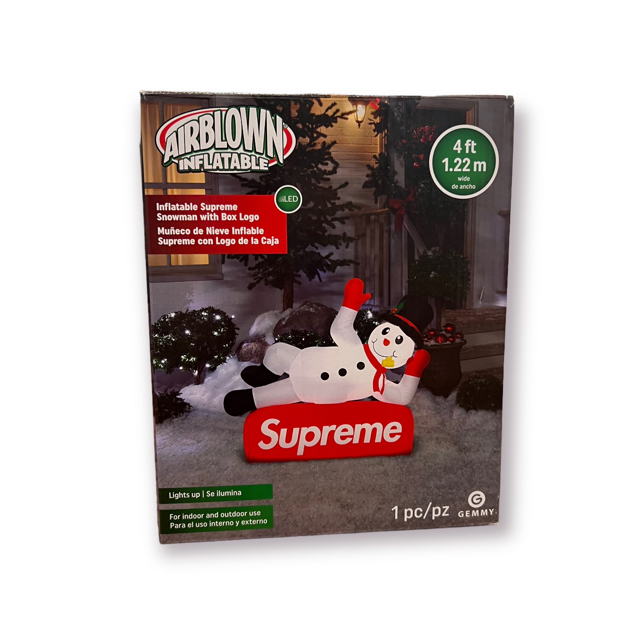 Supreme Large Inflatable Snowman Style White – Get In Where You Fit In