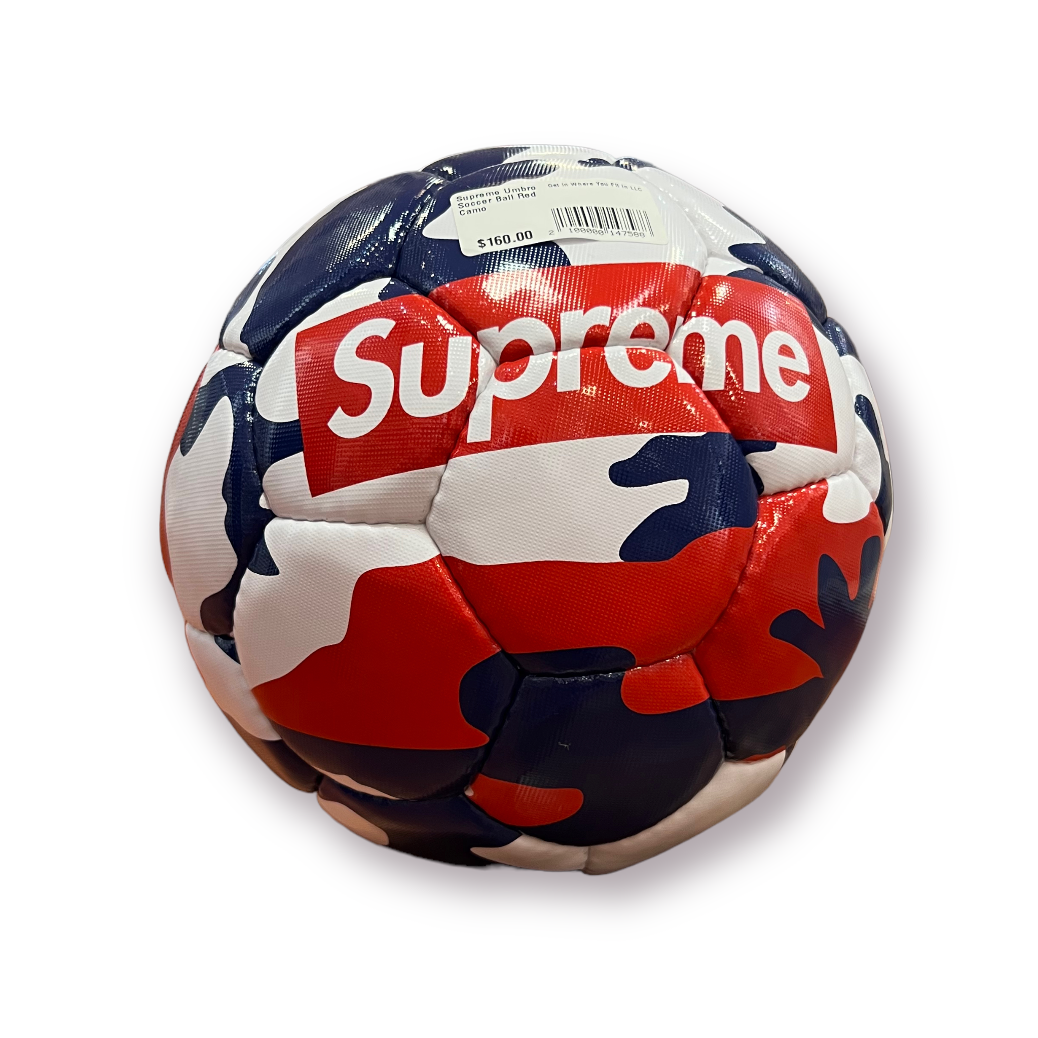 Supreme Umbro Soccer Ball Red Camo – Get In Where You Fit In