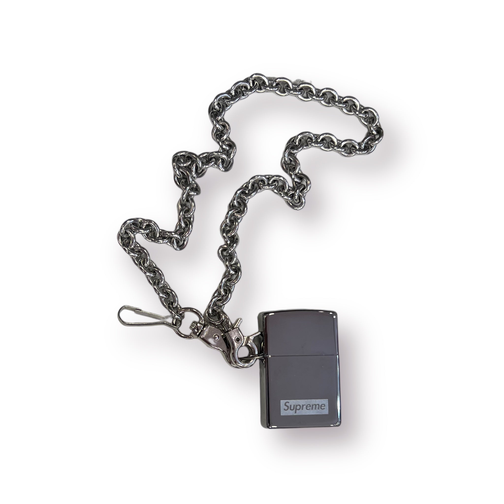 Supreme Chain Zippo Silver – Get In Where You Fit In