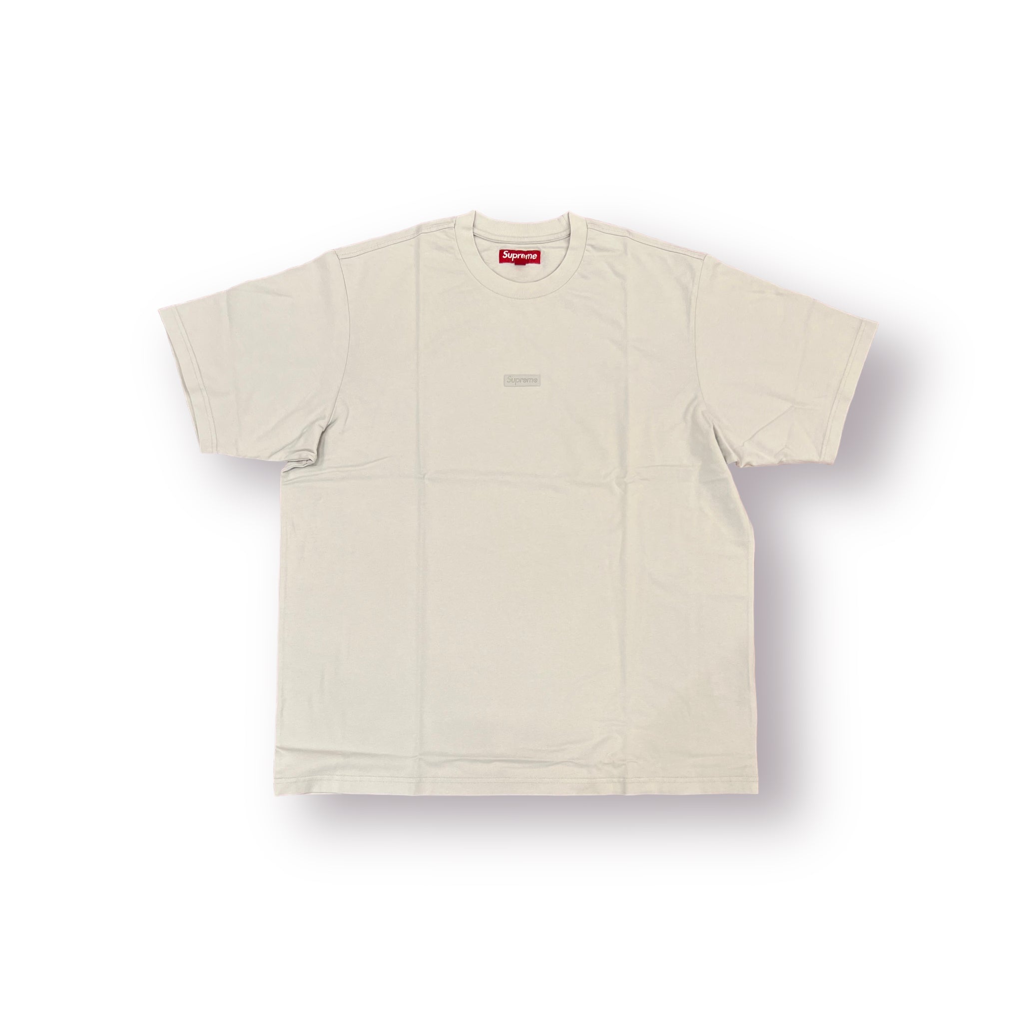 Supreme High Density Small Box S/S Top Grey – Get In Where You Fit In