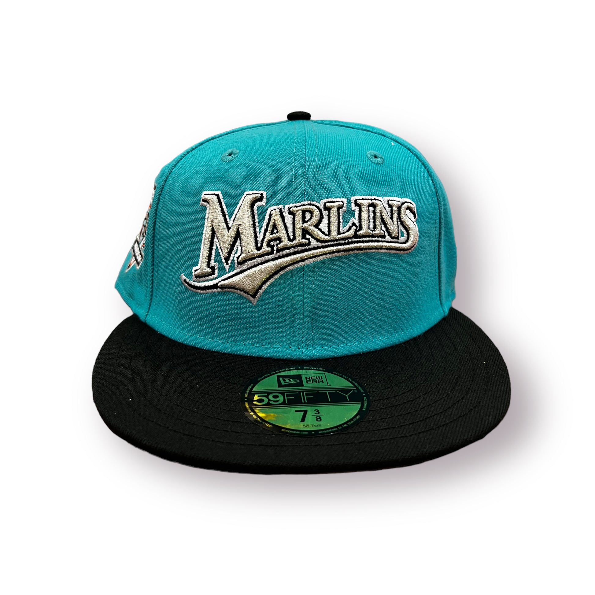 New Era 59Fifty Miami Marlins 10th Anniversary Patch Jersey Hat