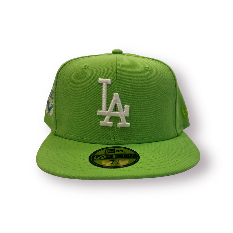 New Era LA Dodgers Fitted Hat 50th Anniversary Patch – Get In Where You ...