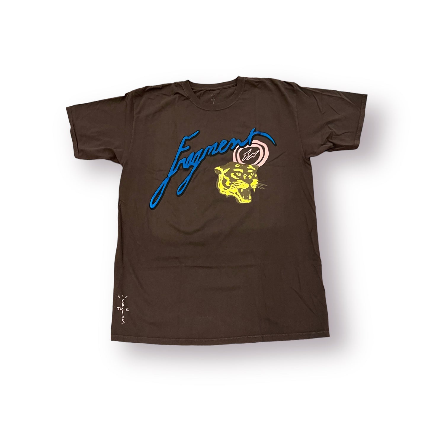 Buy Cactus Jack by Travis Scott For Fragment Icons Tee 'Brown