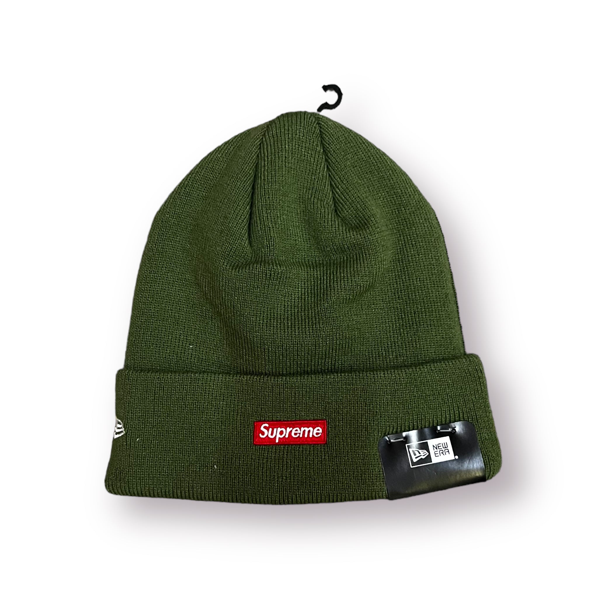 Supreme New Era Varsity Beanie Olive – Get In Where You Fit In