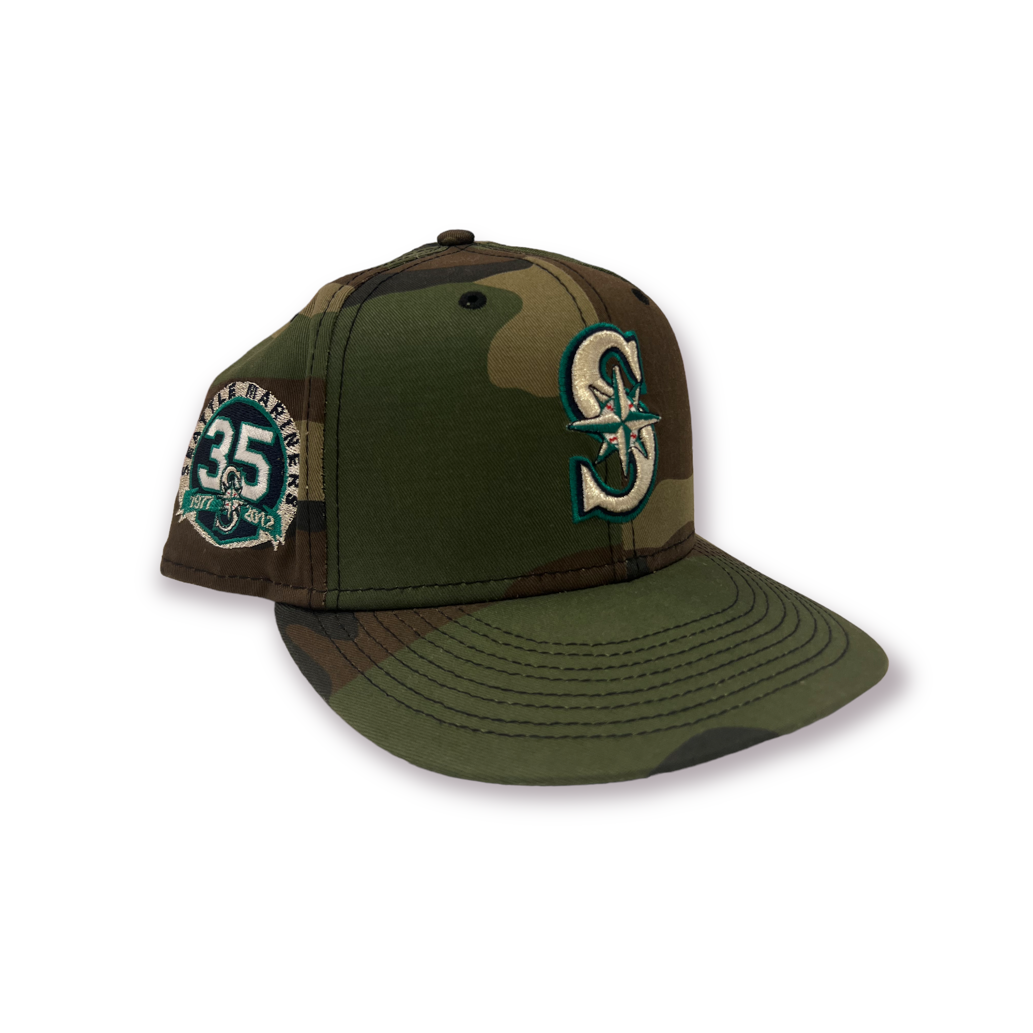 seattle mariners camo hat