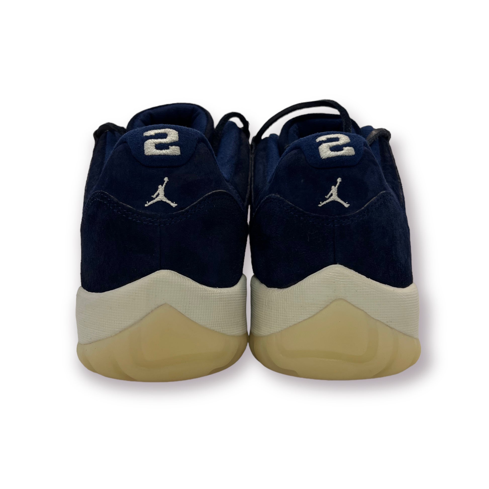 Jordan Blue 11 Retro Low Derek Jeter Re2pect Sneakers 10