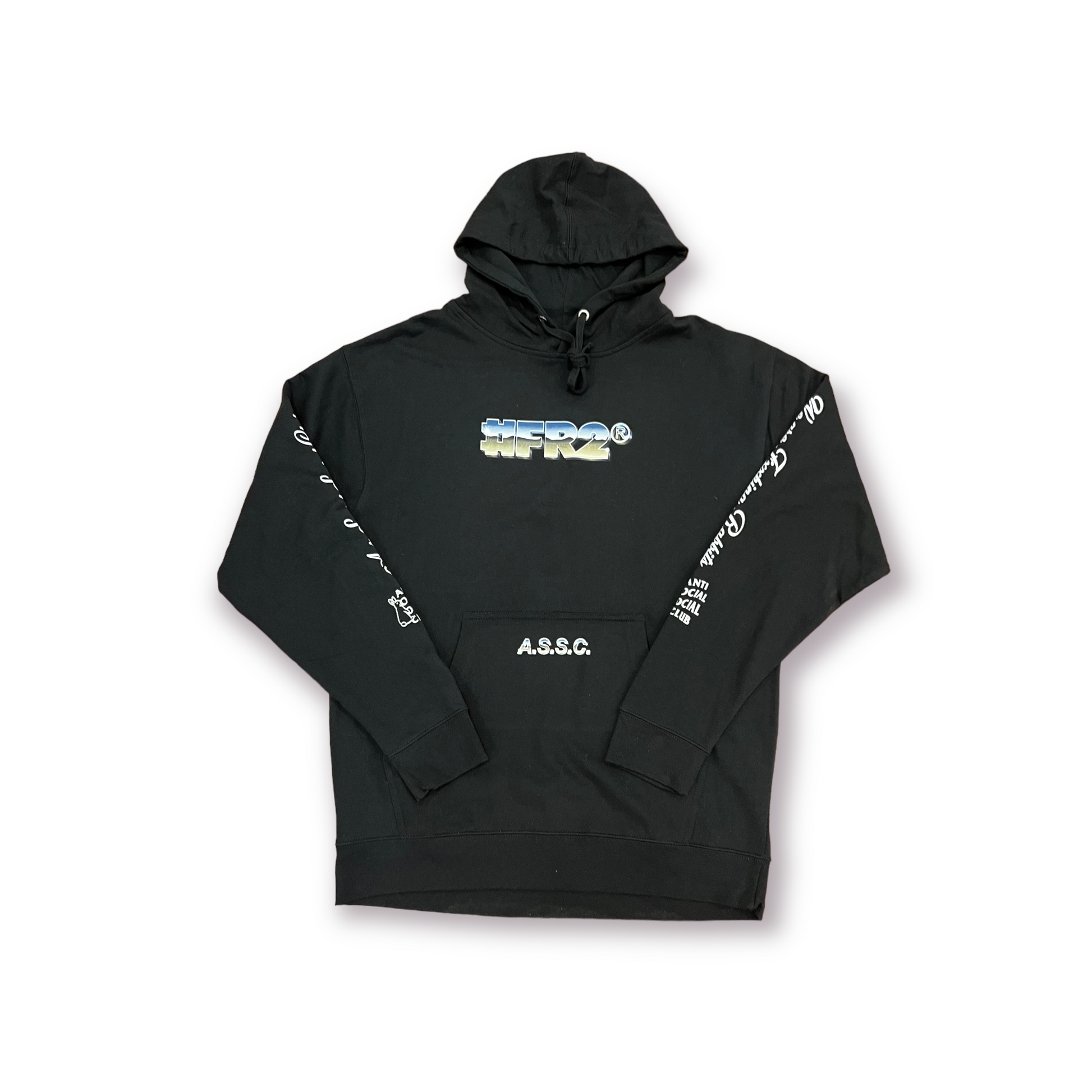 FR2 X Anti Social Social Club Magnetism Hoodie Black – Get In