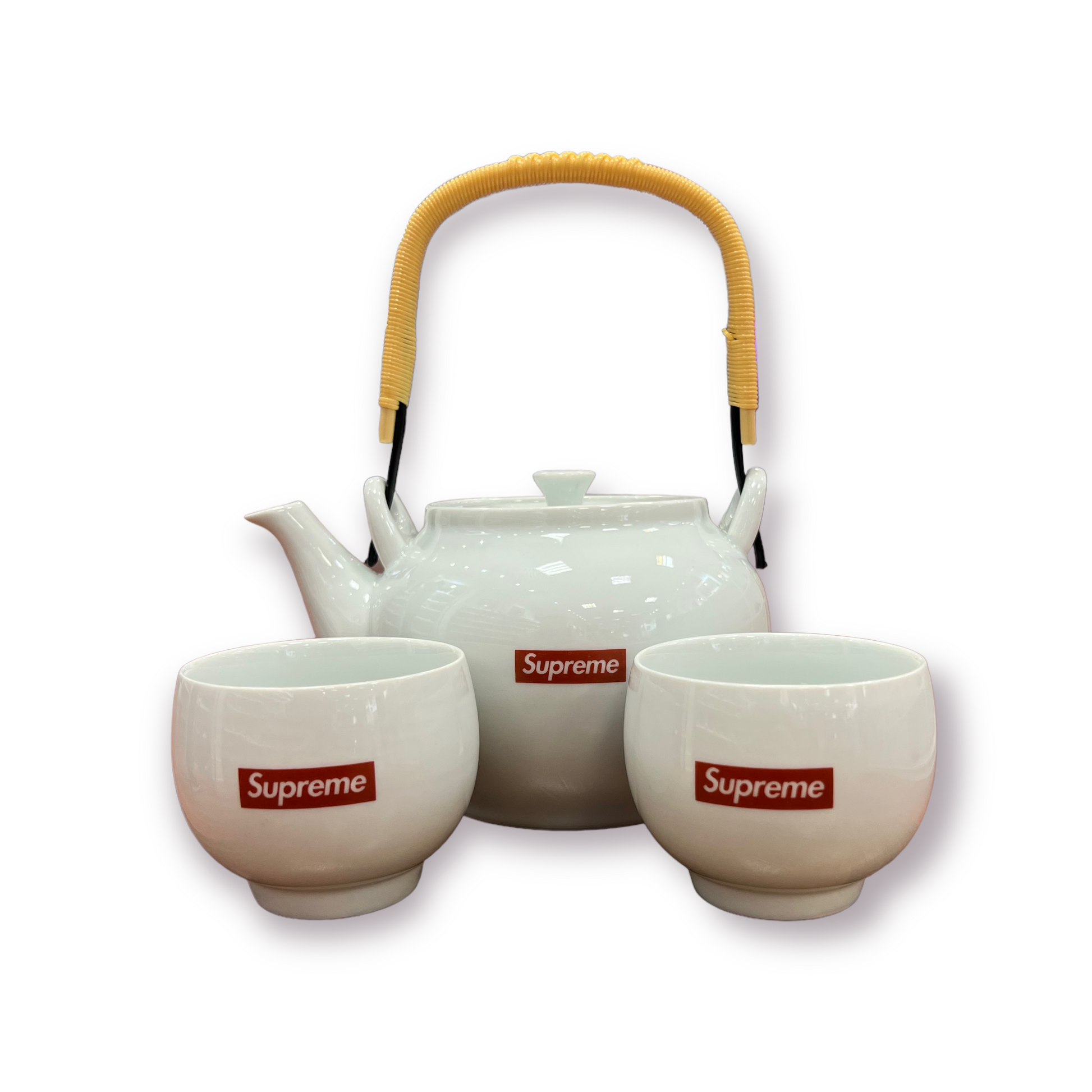 Supreme Tea Set White – Get In Where You Fit In