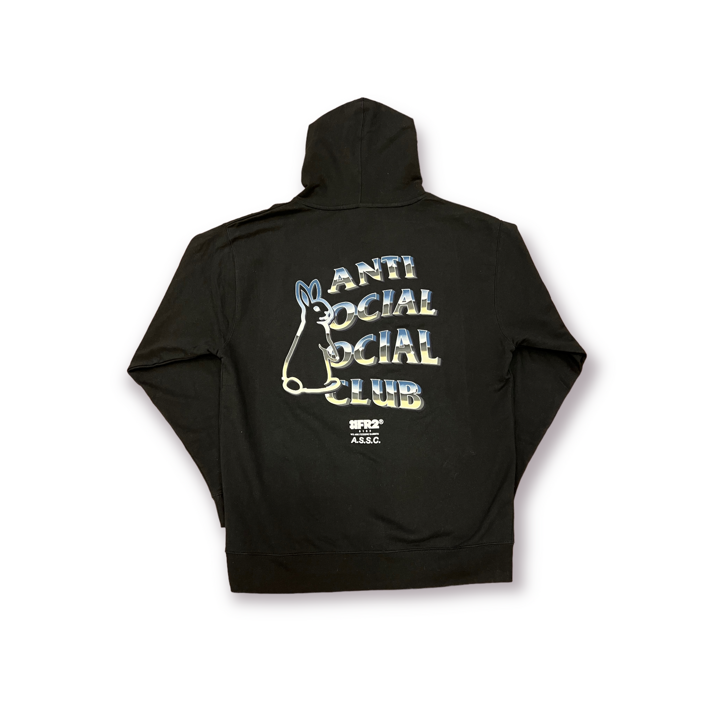 FR2 X Anti Social Social Club Magnetism Hoodie Black – Get In