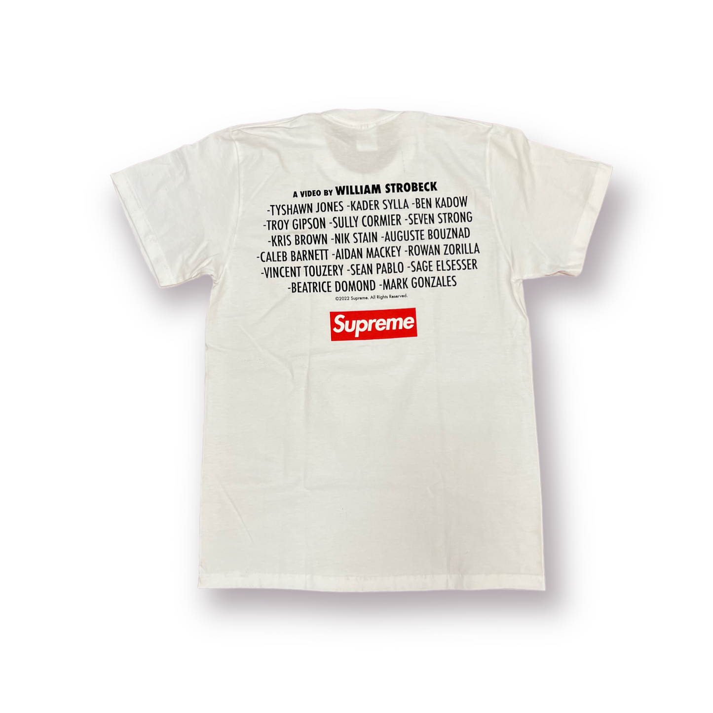 Supreme “Play Dead” Tee White – Get In Where You Fit In