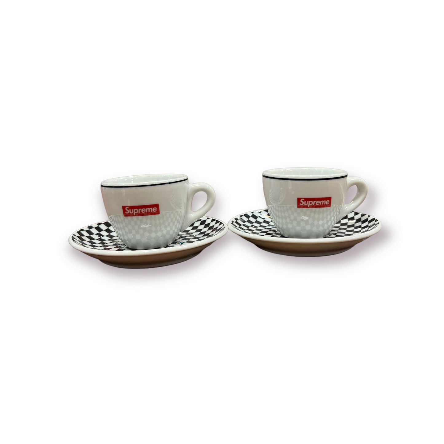 Supreme IPA Porcellane Aosta Espresso Set (Set of 2) Black – Get