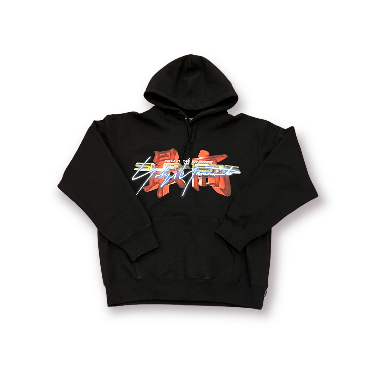 Supreme Yohji Yamamoto TEKKEN Hooded Sweatshirt Black – Get In